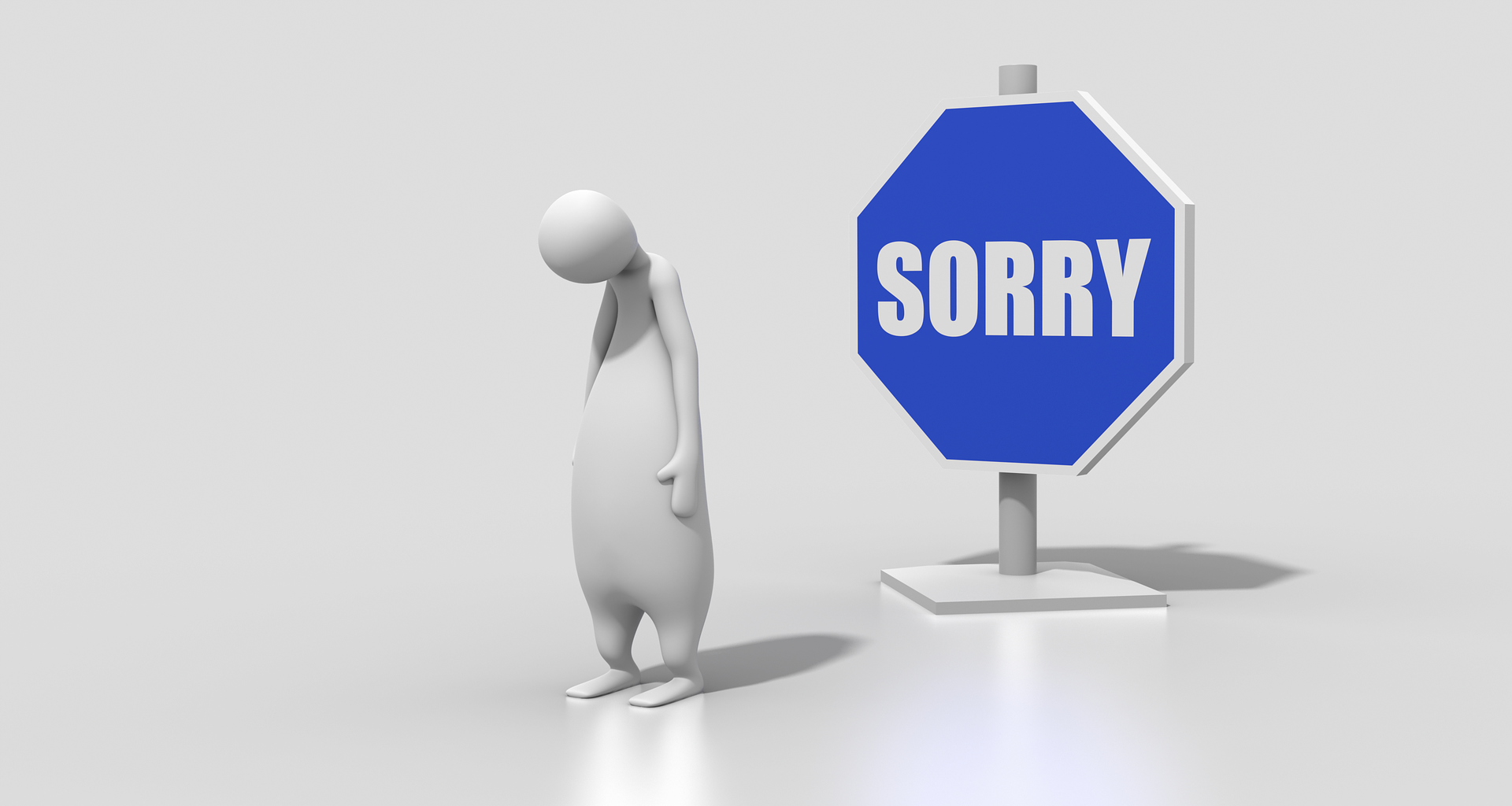 The art of a well thought out apology