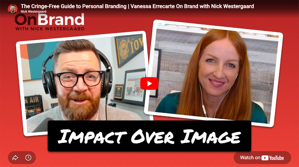 Vanessa Errecarte interview on the podcast On Brand with Nick Westergaard