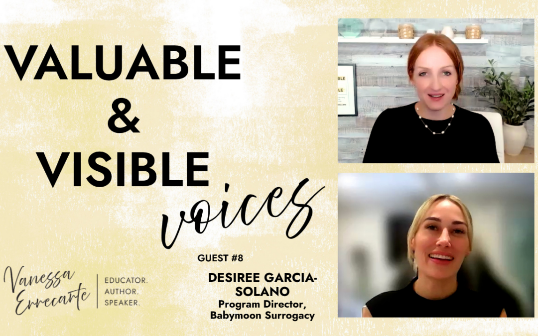 Valuable & Visible Voices: Be Unforgettable